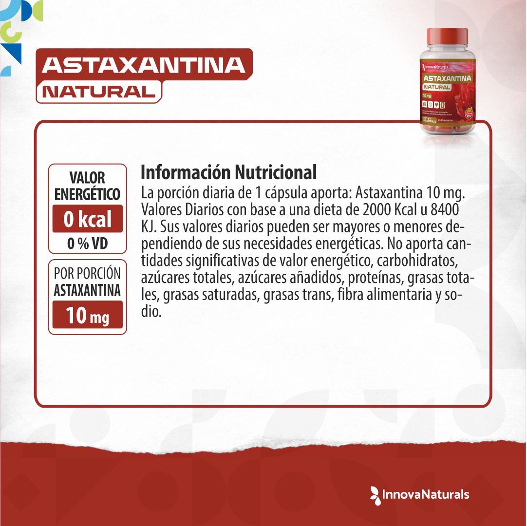 Astaxantina 10 Mg x 60cap. - Imagen 3