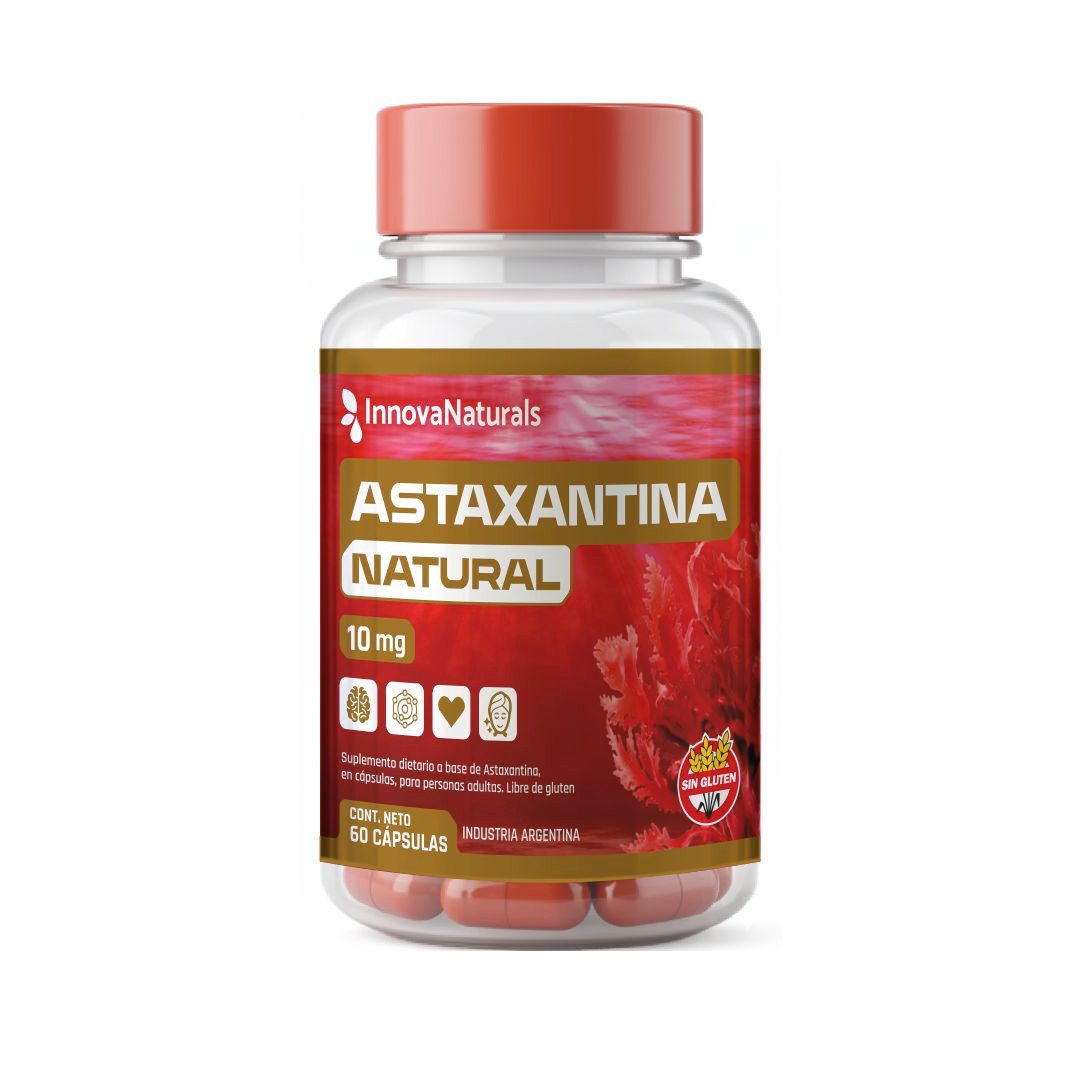 Astaxantina 10 Mg x 60cap.