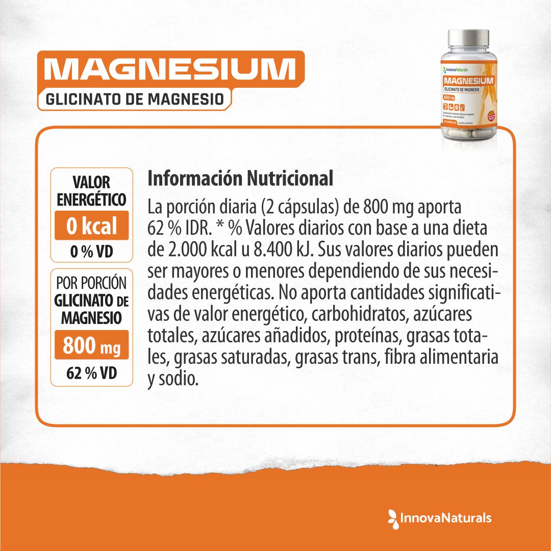 MAGNESIUM - GLICINATO DE MAGNESIO - Imagen 3