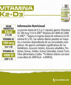VITAMINA K2 + D3 - Imagen 3