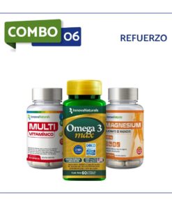 COMBO 6 - REFUERZO (Multivitamínico + Omega Max + Glicinato)