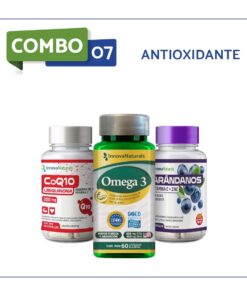 COMBO 7 - ANTIOXIDANTE (CoQ10+ Omega 3 + Arándanos)