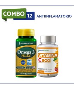 COMBO 12 - ANTIINFLAMATORIO (Omega Max + Vitamina C)