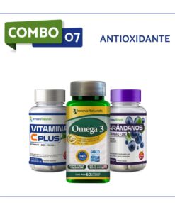 COMBO 7 - ANTIOXIDANTE (Vit C Plus + Omega 3 + Arándanos)