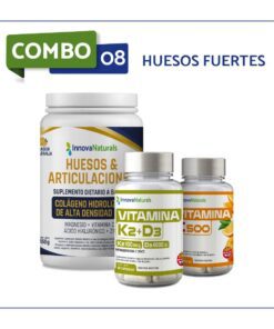 COMBO 8 - HUESOS FUERTES (Colágeno + Vit K2 + Vit C Plus)