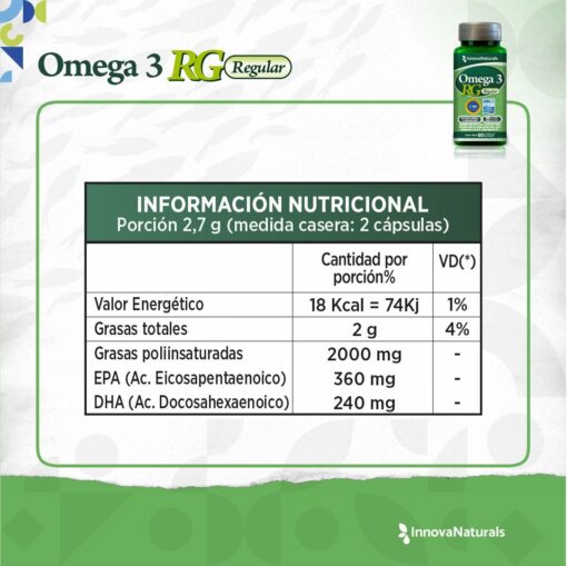 OMEGA 3- REGULAR - Imagen 3