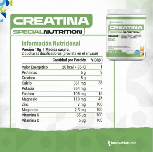 CREATINA SPECIAL NUTRITION - Imagen 2