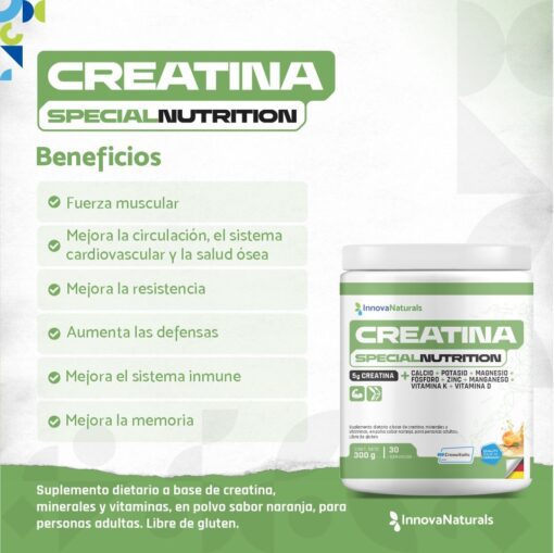 CREATINA SPECIAL NUTRITION - Imagen 3