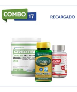COMBO 17 - RECARGADO (Creatina + Omega MAX + CoQ10)