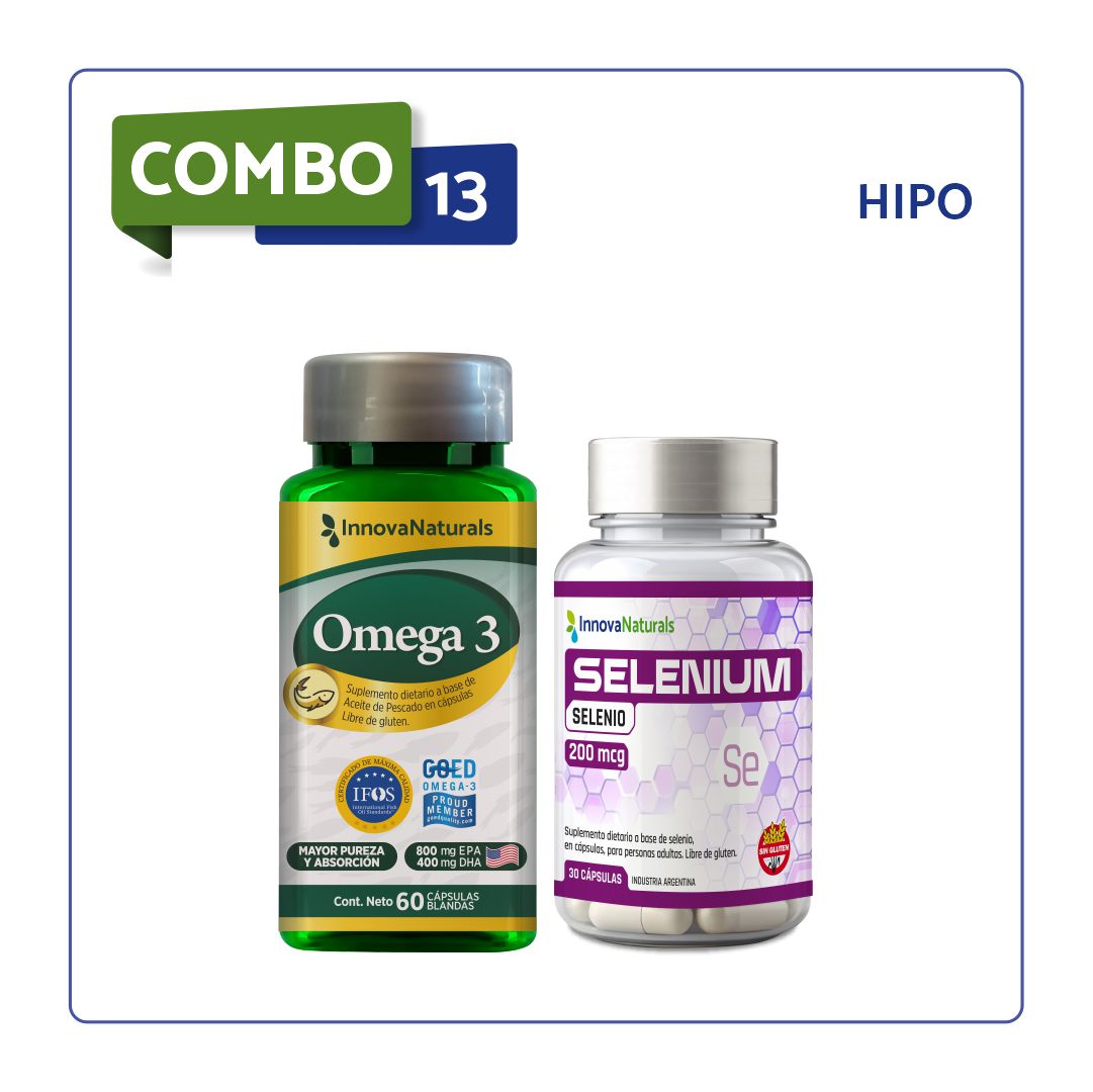 COMBO 13 - HIPO (Omega 3 + Selenium)